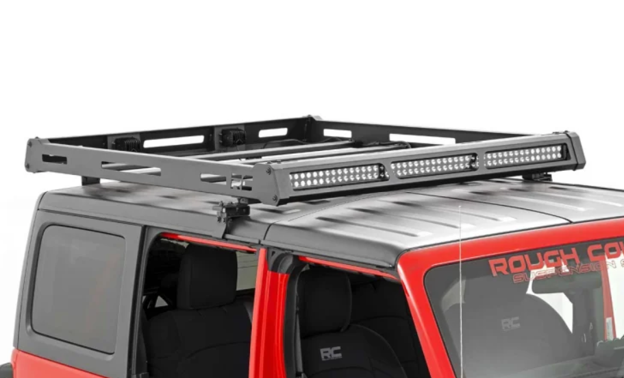 Jeep JL Roof Rack (No lights) #10612 - Gasquatch Customs and Offroad